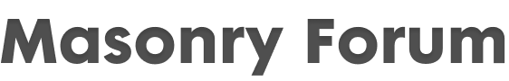 Masonry Forum – Bricklaying, Stonework & Concrete Techniques